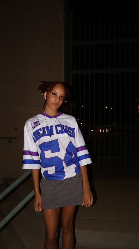 White,blue,purple DC university Jerseys