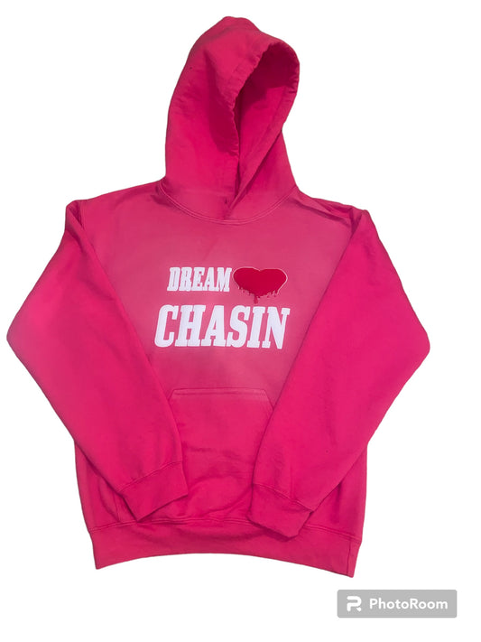 Pink Sundried DC hoodie